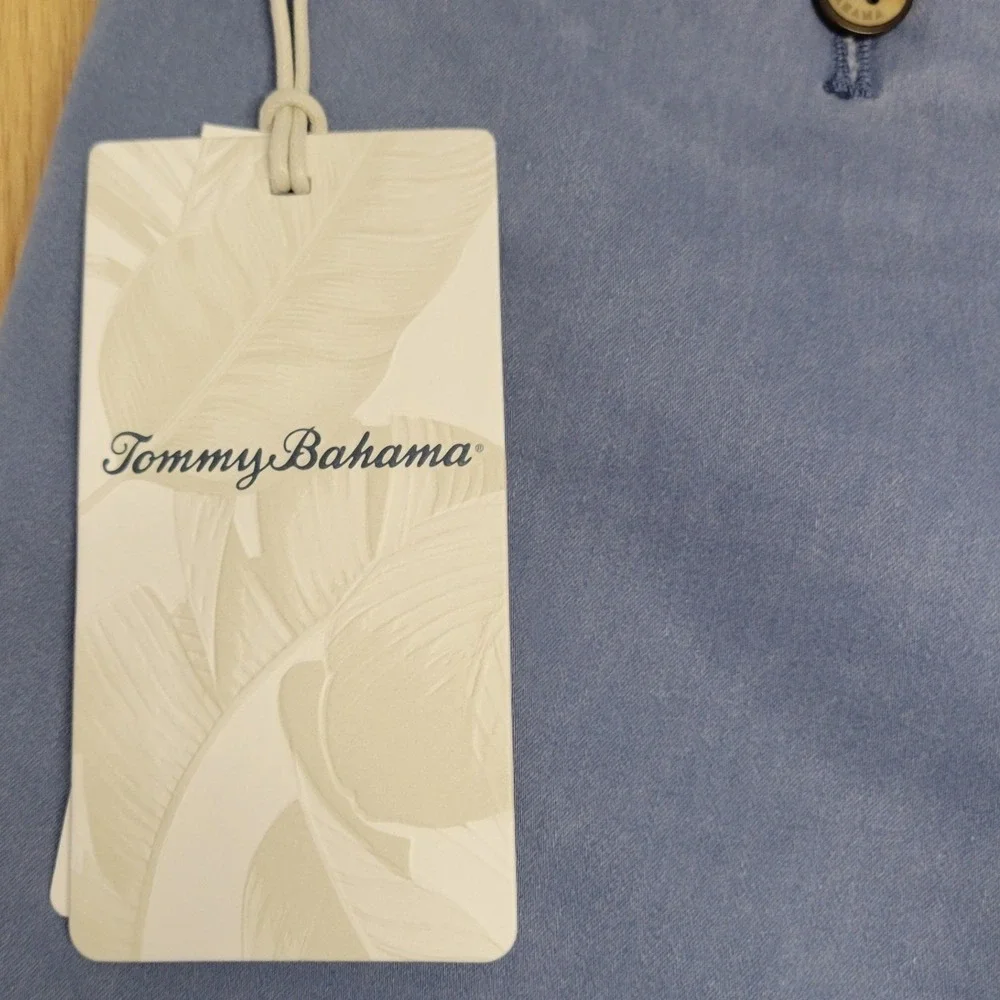 Tommy Bahama Boracay Shorts Mens 30 Chambray Blue NWT Cotten blend  C717